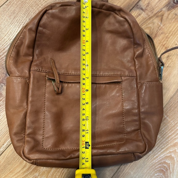 Lucky Brand Brown Leather Backpack - Picture 5 of 7